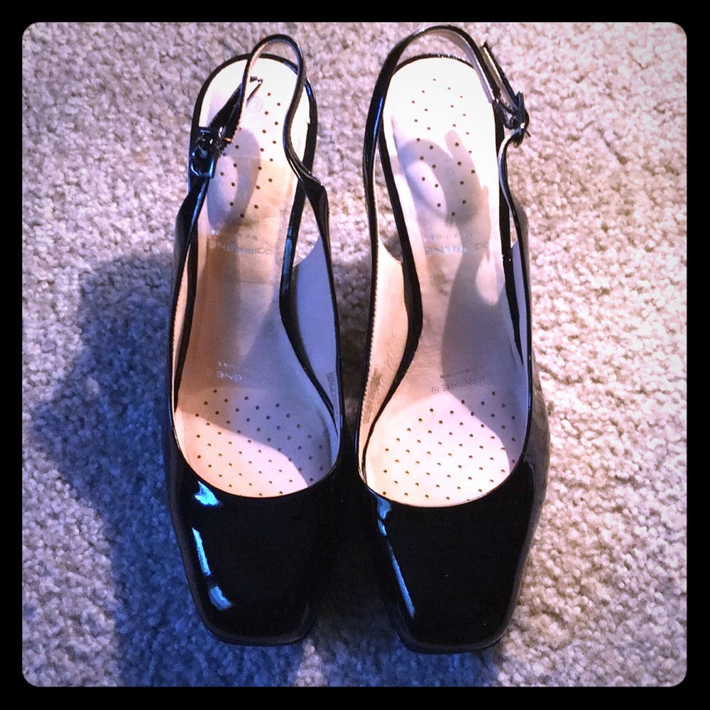 Black 9.5 Medium heels